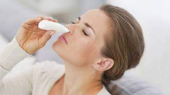 Названы главные риски при использовании спреев для носа