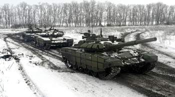 Минобороны России показало кадры слаживания экипажей новейших танков