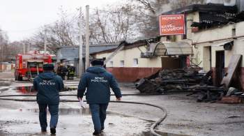 В Костроме задержали директора фирмы, организовавшей работу сгоревшего кафе