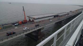 Автомобильное движение по Крымскому мосту временно закроют 14 января
