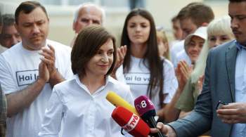 Пропрезидентская партия набирает 52,72% голосов на выборах в Молдавии
