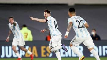 Гол Месси помог сборной Аргентины разгромить команду Уругвая