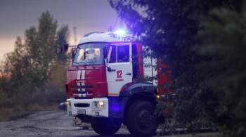 Пожар на гражданских объектах в Шебекино Белгородской области потушили
