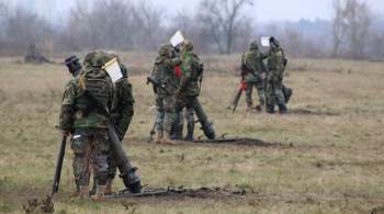 На юге Молдавии проходят военные учения с применением гранатометов