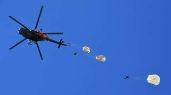 Испытания системы беспилотных парашютных  караванов  завершат в 2022 году