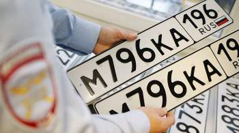 Госдума проголосовала за изменение порядка регистрации номеров автомобилей