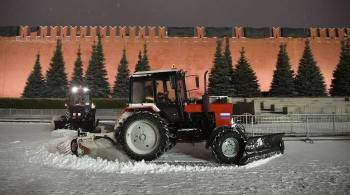 В Москве прошел пик снегопада