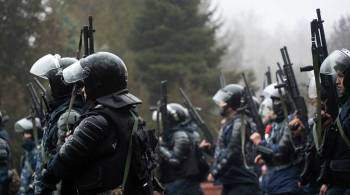 В Павлодаре применили светошумовые гранаты для разгона протестующих