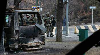 Во время беспорядков в Казахстане погиб один военнослужащий