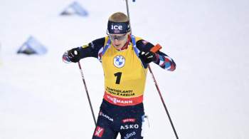 Норвежские биатлонисты выиграли эстафету на этапе Кубка мира в Хохфильцене