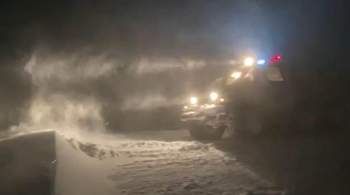 Спасатели эвакуировали 12 россиян из снежного заноса в Казахстане