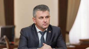 Глава Приднестровья заявил о нацеленности на диалог с Молдавией