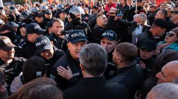 На митинге в Кишиневе задержали 65 человек