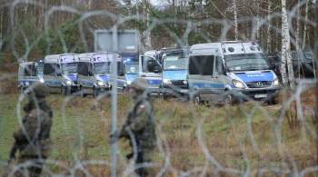 В Белоруссии сообщили о стрельбе на границе со стороны Польши