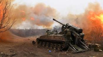 Российские артиллеристы нанесли удар по пункту дислокации  Азова * в ДНР