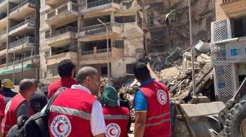 Число жертв обрушения дома в египетской Александрии выросло до девяти