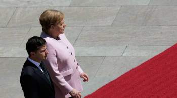 Меркель позвала Зеленского в Берлин обсудить Донбасс, заявили в Киеве