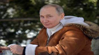 Опубликованы кадры отдыха Путина и Шойгу в Сибири