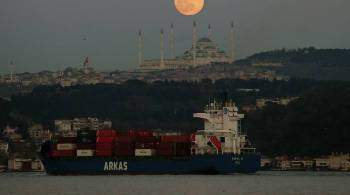Сухогруз заблокировал движение судов в Босфорском проливе 