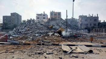 Израиль заявил о масштабных ударах по объектам ХАМАС в секторе Газа 