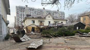 Из-за удара ВСУ по Белгороду повреждены 30 домов и 344 квартиры 