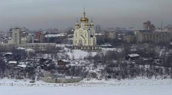 В Хабаровске из-за снегопада ввели режим повышенной готовности