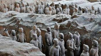 В Китайском музее терракотовой армии нашли фигурки из золота и серебра