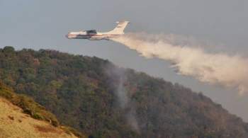 Самолеты сбросили более 80 тонн воды на очаги пожара в Иркутской области