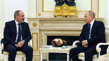 Путин встретится с премьером Армении 12 октября