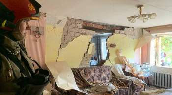 Взрыв газа в пятиэтажке в Свердловской области повредил три квартиры: видео