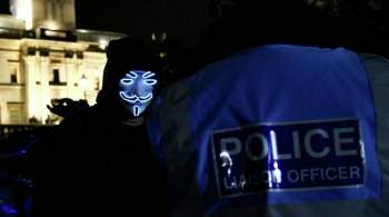 В Лондоне задержали 12 участников Марша миллиона масок