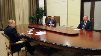 Алиев назвал разговор с Путиным и Пашиняном искренним