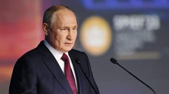 Санкционный блицкриг провалился, заявил Путин 