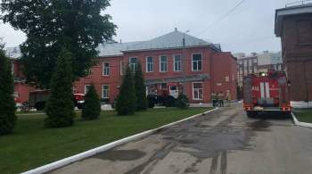 Главврачу больницы в Рязани, где произошел пожар, предъявили обвинение