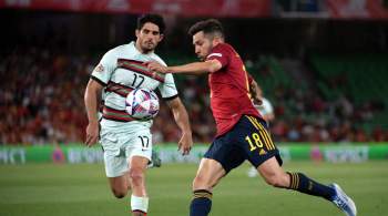 Сборная Испании сыграла вничью с португальцами в матче Лиги наций