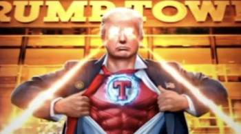 Трамп в образе супергероя пообещал сделать  важное объявление  15 декабря