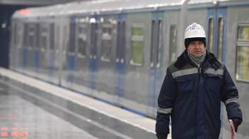 На салатовой ветке метро Москвы временно остановили движение поездов 