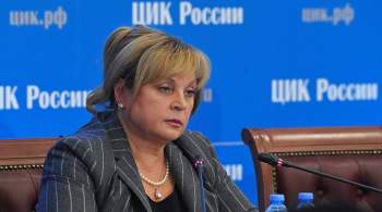 Памфилова прокомментировала решение об аудите итогов ДЭГ в Москве