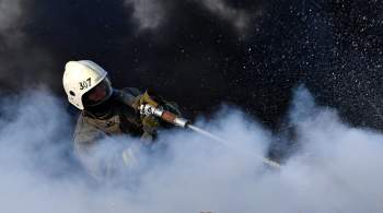 МЧС потушили пожар в свердловском Арамиле