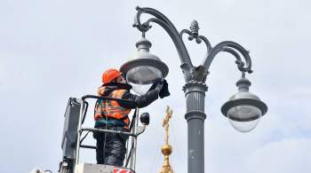 В Москве установят более 25 тысяч новых опор освещения до конца года