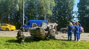 Водитель легковушки погибла в ДТП с автобусом в Новой Москве