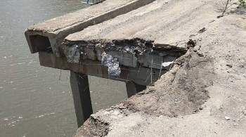 Временный мост взамен обрушившегося в Приморье возведут к сентябрю