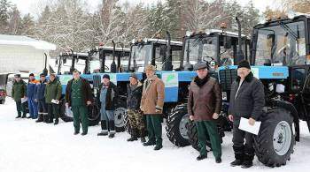 Лесные хозяйства Липецкой области получили новые трактора