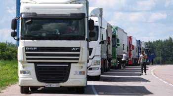 Правительство поможет перевозчикам, чье имущество конфисковали на Украине