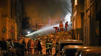 В Марселе из-за обрушения дома пострадали не менее пяти человек