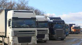 На российско-украинской границе скопилось более сотни грузовиков