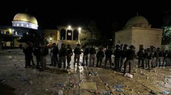 В Израиле сообщили о вспыхнувших беспорядках в Восточном Иерусалиме 