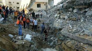 Число жертв ударов израильских ВВС по сектору Газа выросло до 119
