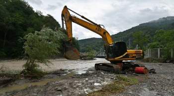 В Сочи нет разрушений инфраструктуры из-за наводнения