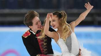 Хавронина и Чиризано выиграли этап юниорского Гран-при в танцах на льду